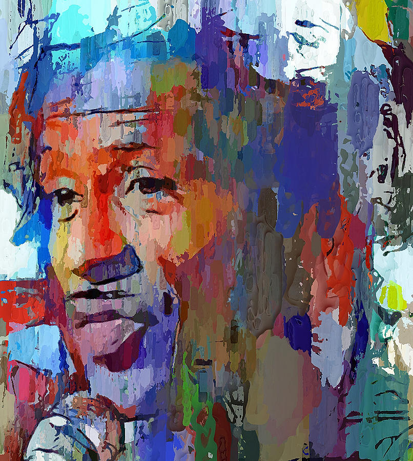 Chuck Berry Legend Tribute 3 Digital Art by Yury Malkov
