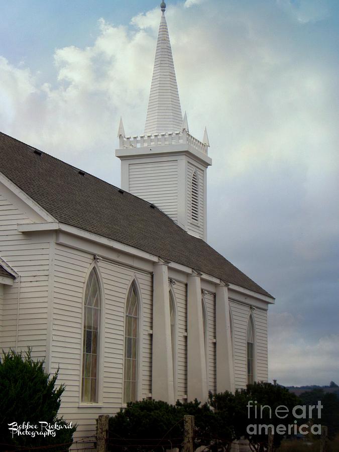 Church at Bodega Bay Photograph by Bobbee Rickard - Pixels