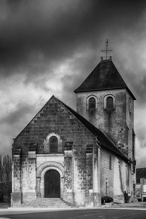 Church at Saint Pierre Photograph by Hugh Smith
