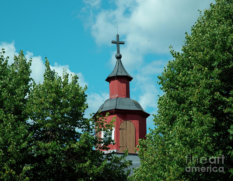 Church bell tower Photograph by Esko Lindell
