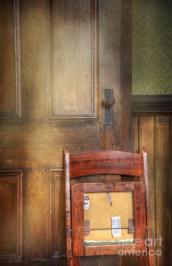 Church Chair Photograph by Craig J Satterlee
