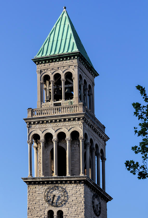Church Clock Tower Photograph by Robert Ullmann