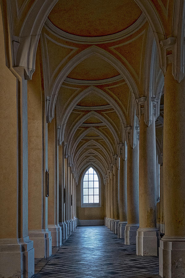 Church Corridor - Czechia Photograph by Stuart Litoff