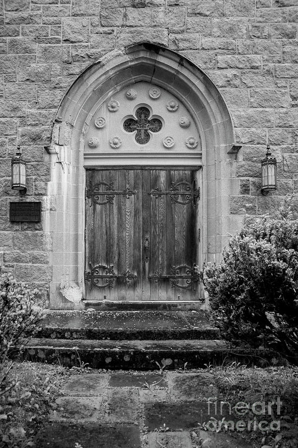 Church Door Photograph by Alana Ranney