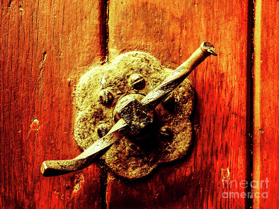 Church Door Handle Photograph by Lexa Harpell - Fine Art America