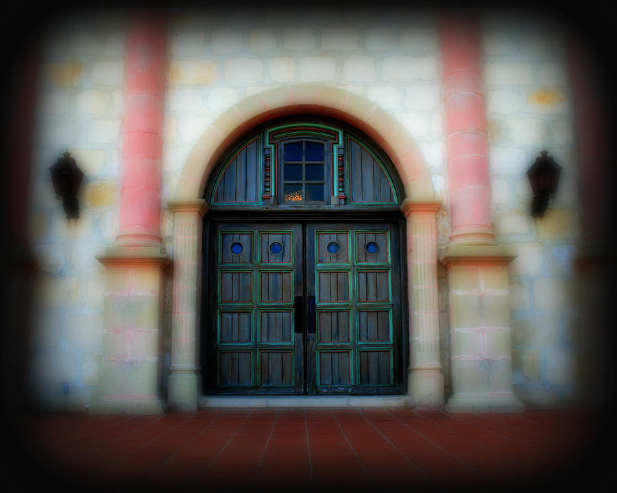 Church Doors Photograph by Perry Webster