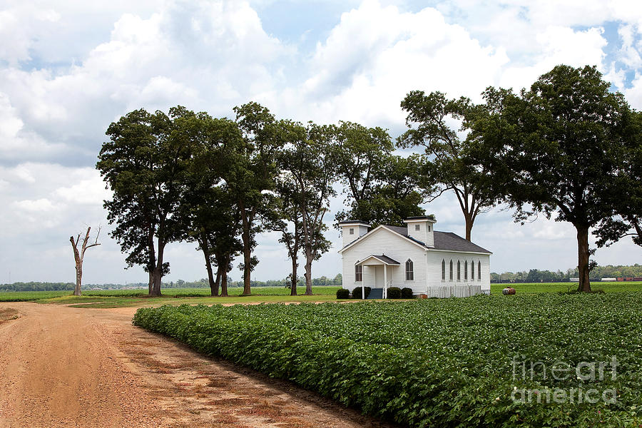 Church from The Help Movie in Mississippi Photograph by T Lowry Wilson