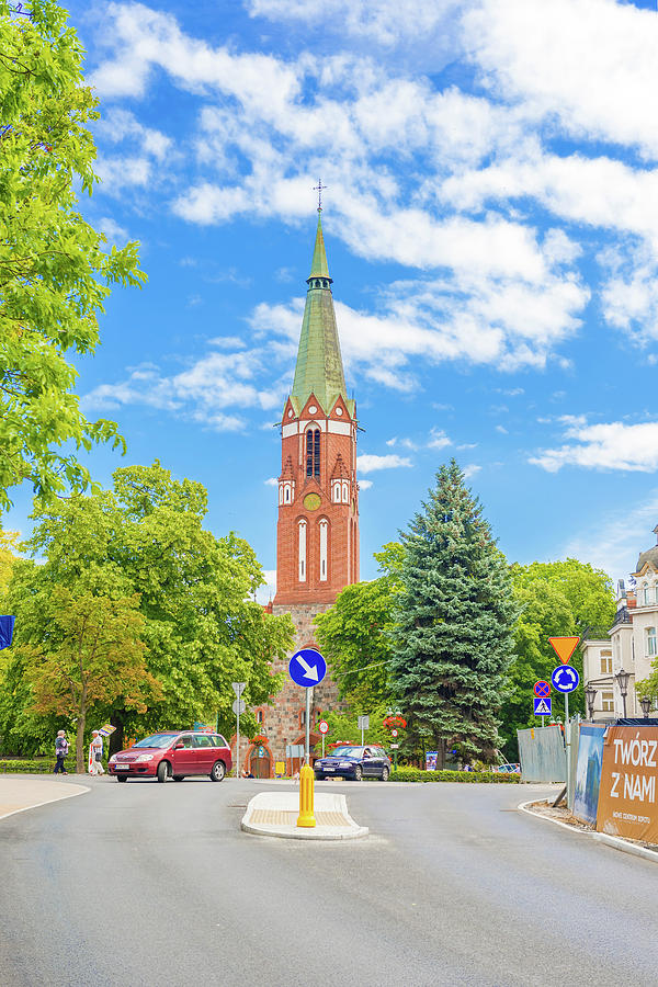 Church in Sopot , Poland. Photograph by Marek Poplawski