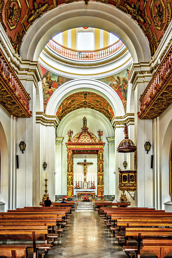 Church Interior Photograph by Maria Coulson