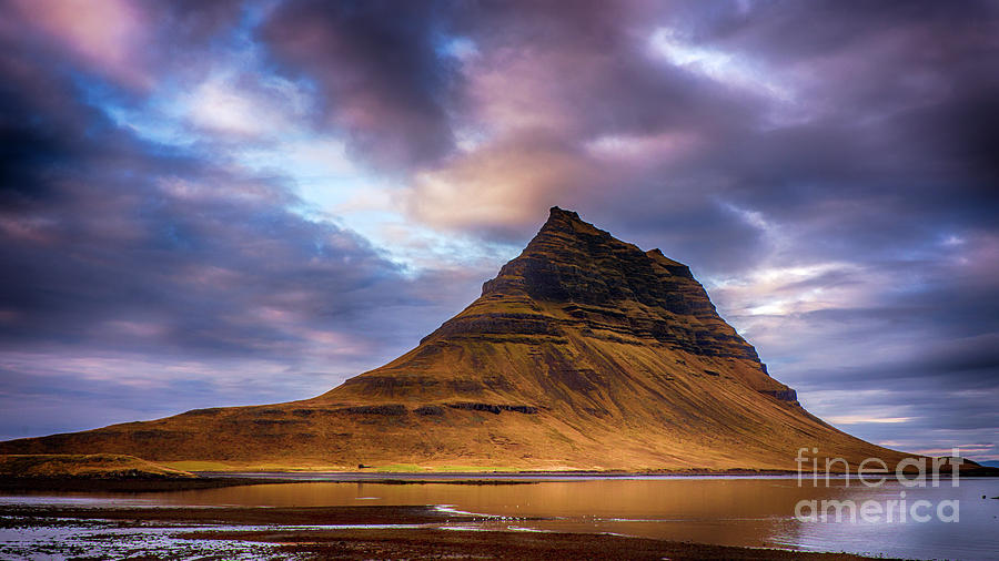 Church Mountain Iceland Photograph by Chris Thaxter