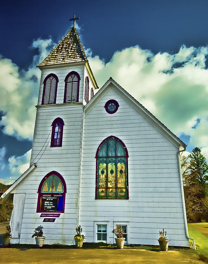 Church of a Small Town Photograph by Dale Stillman