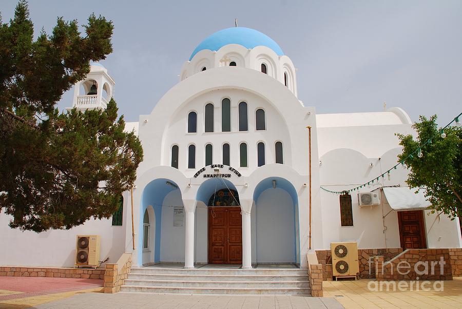 Church of Agioi Anargyroi on Agistri Photograph by David Fowler
