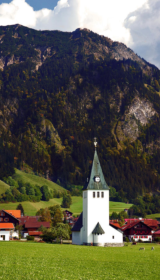 Church of Bad Oberdorf  Photograph by Ginger Wakem