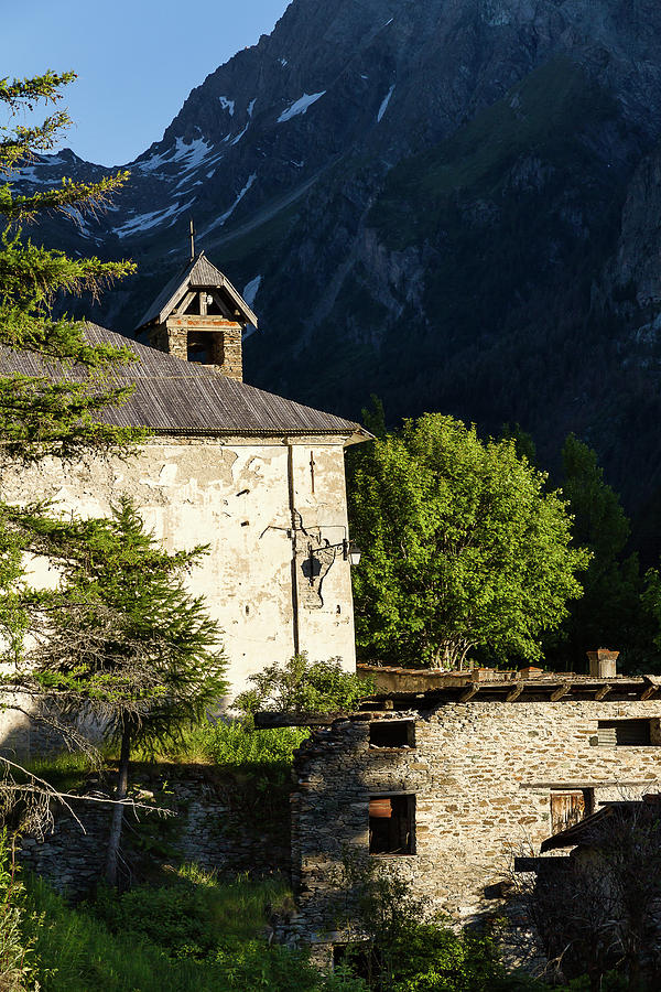 Church of Echalp Photograph by Paul MAURICE