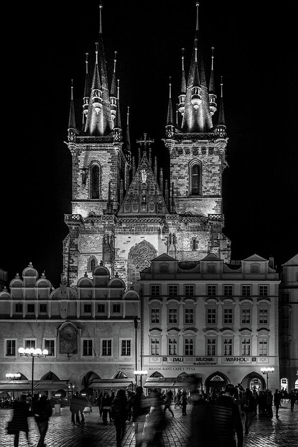 Church of Our Lady before Tyn in Prague Photograph by Robert Davis