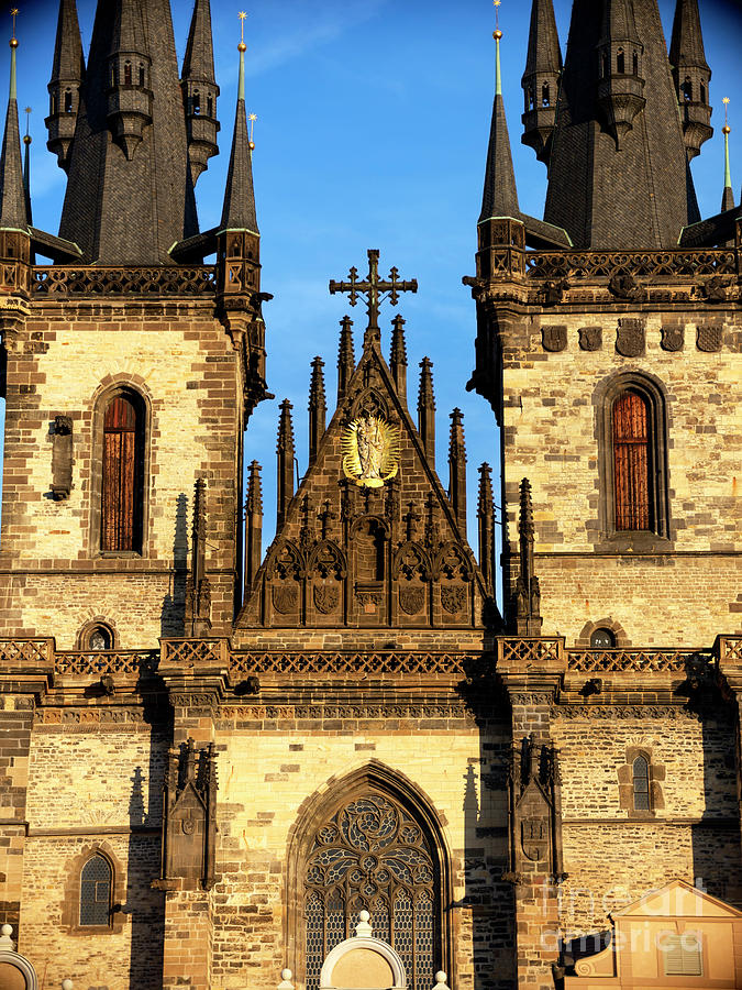 Church of Our Lady before Tyn Prague Photograph by John Rizzuto