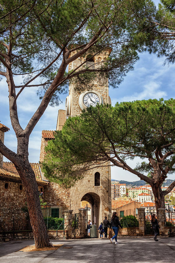  Church of Our Lady of Esperance Tower in Cannes Photograph by Artur Bogacki
