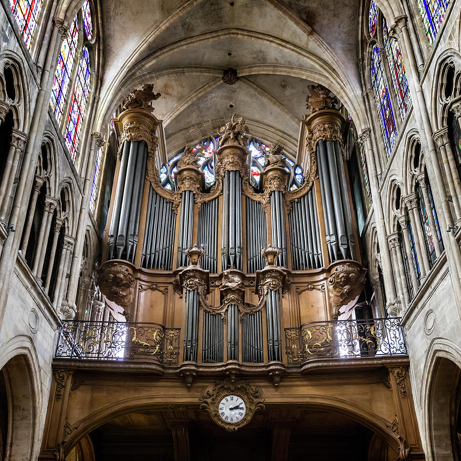 Church of Saint-Severin Organ - #1 Photograph by Stephen Stookey
