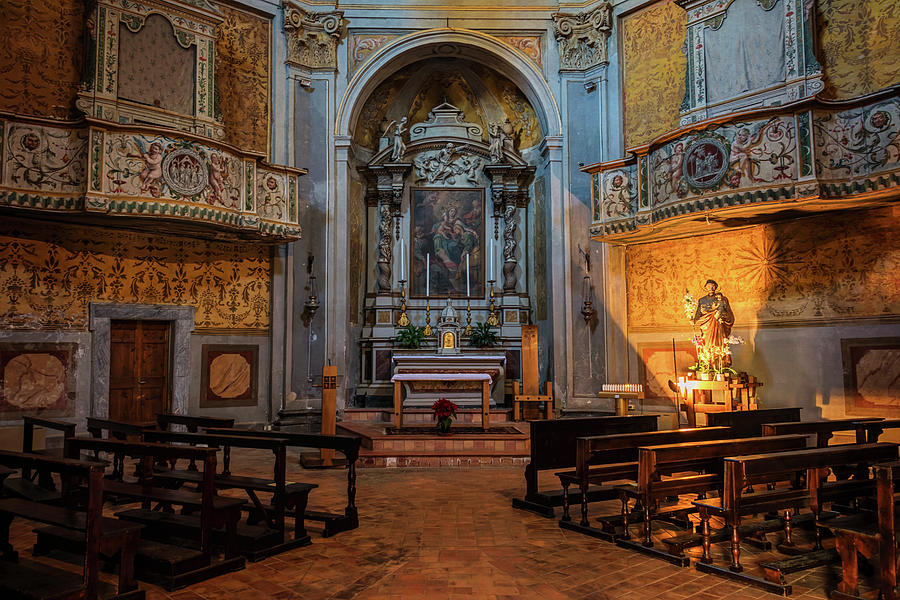 Church of San Giuseppe del Duomo Orvieto Italy Photograph by Joan Carroll