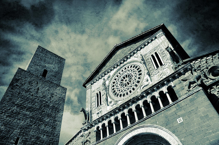 Church of San Pietro - Tuscania Photograph by Silvia Ganora