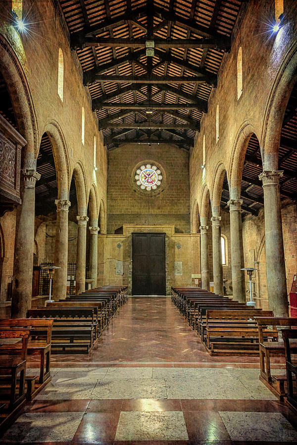 Church of St Andrew Orvieto Italy Photograph by Joan Carroll