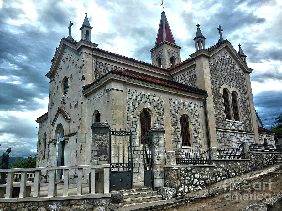 Church Of St. Elijah Metkovic Photograph by Jasna Dragun
