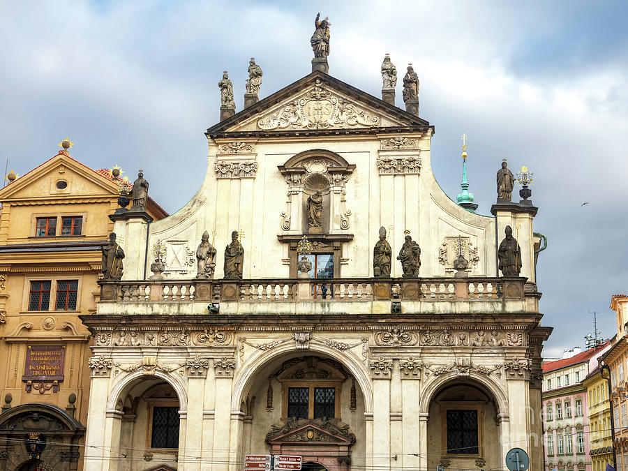 Church of St. Salvator Prague Photograph by John Rizzuto