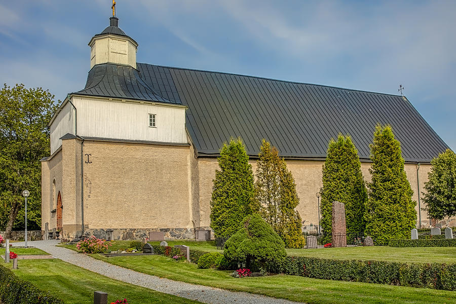 Church of Svinnegarn August 2015 Photograph by Leif Sohlman