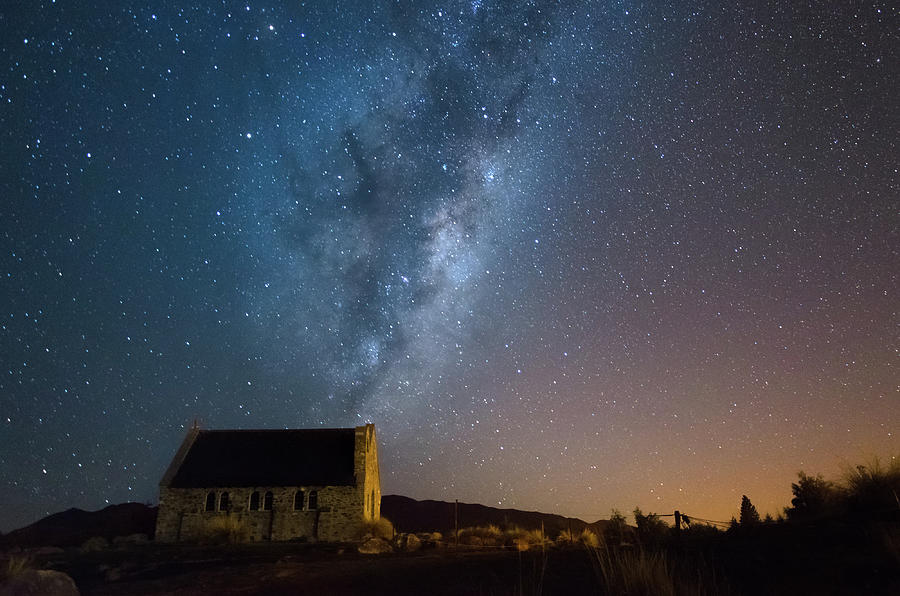 Space Photograph - Church Of The Good Shepherd 2 by Martin Capek
