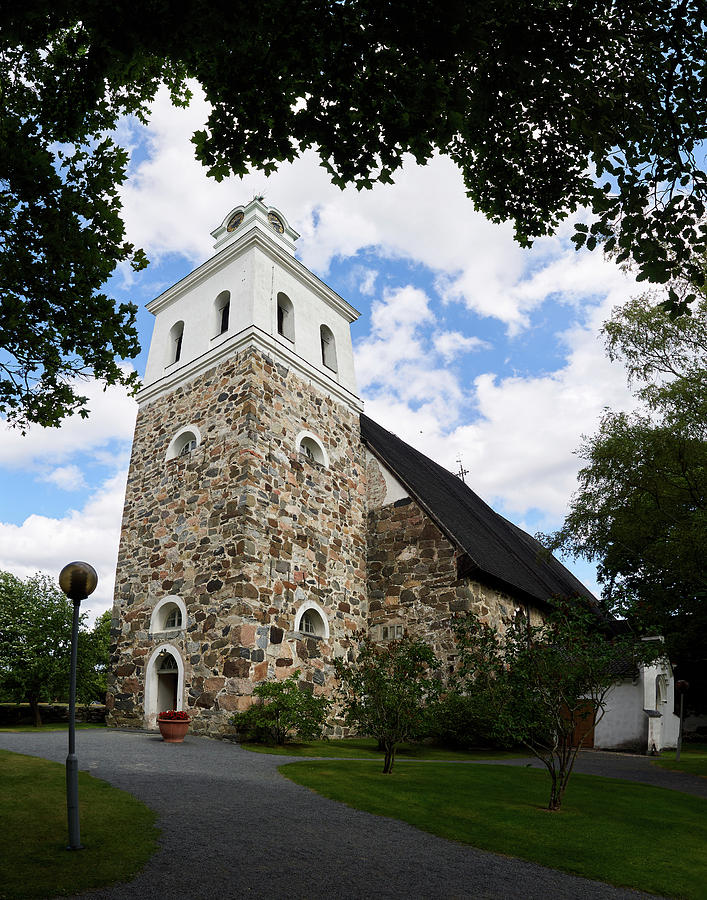 Church Of The Holy Cross At Rauma Photograph