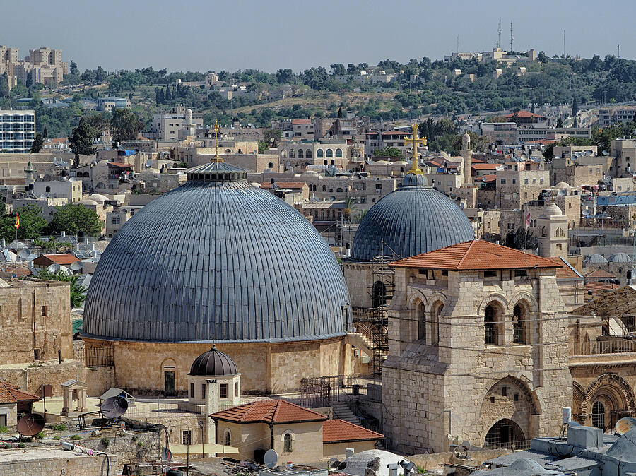 Church of the Holy Sepulchre Photograph by C H Apperson