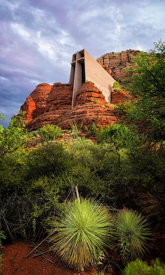 Church of the Red Rocks Photograph by Ron McGinnis