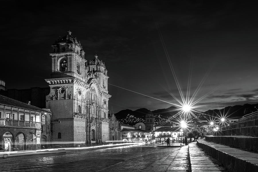 Church of the Society of Jesus, Cusco Photograph by Charles Wollertz