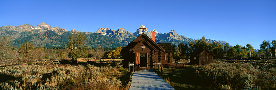 Church Of Transfiguration, Grand Teton Photograph by Panoramic Images