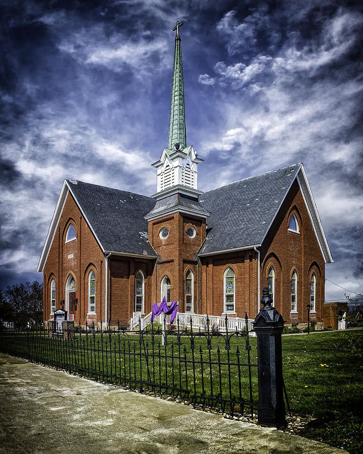 Church on Main in Elizabethville  Photograph by Nick Zelinsky Jr