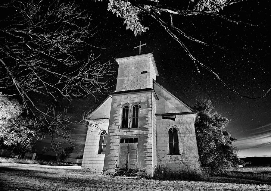 Church on the Plains Photograph by Elin Skov Vaeth