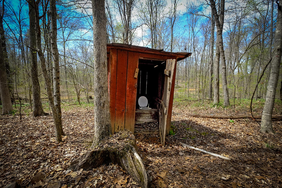 Church Outhouse Photograph by Bob Bell