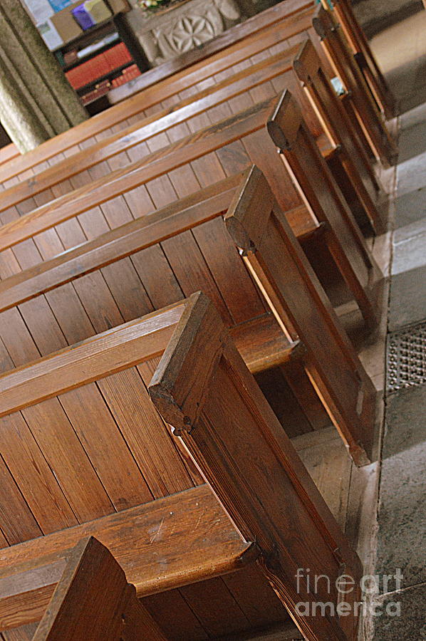 Church Pews Photograph by Andy Thompson