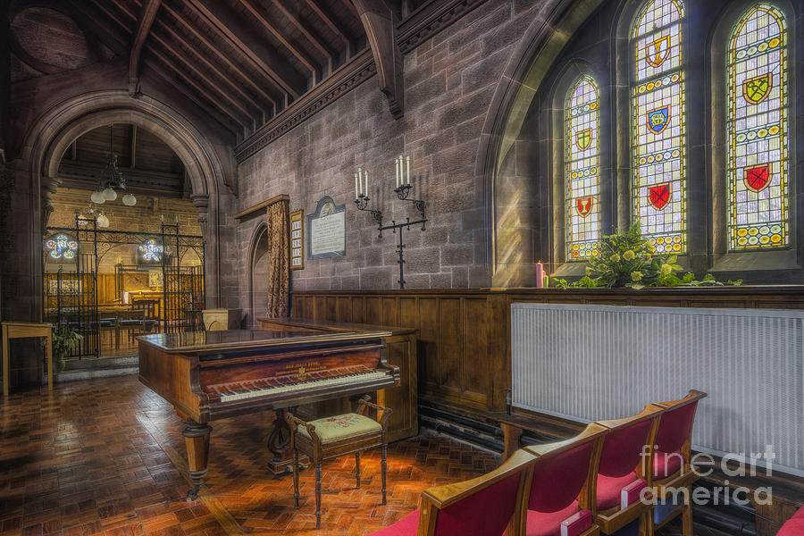 Church Piano Photograph by Ian Mitchell