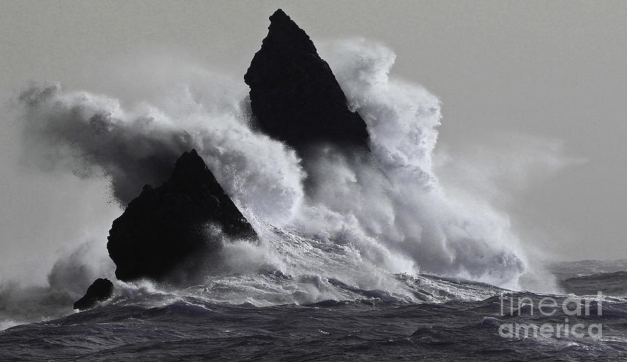 Ocean Photograph - Church Rock Explosion by Mark Haynes
