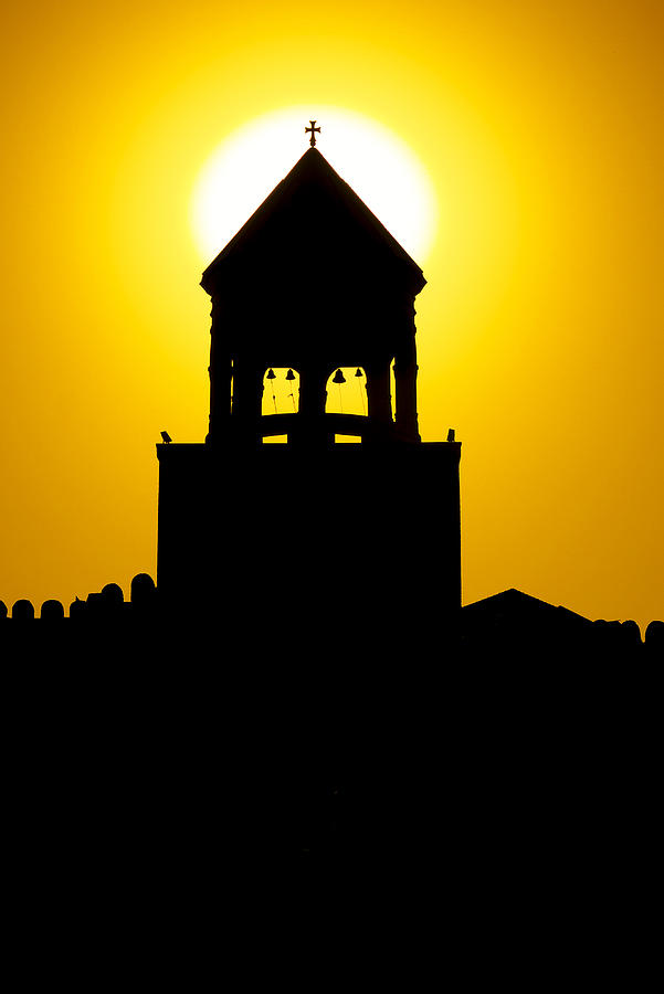 Church silhouette Photograph by Ivan Slosar