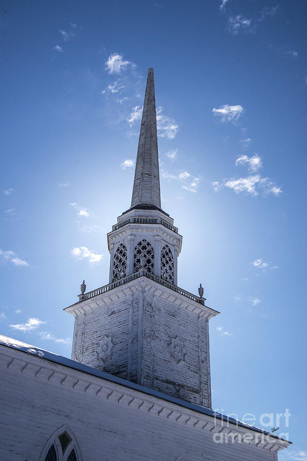 Church Steeple  Photograph by Alana Ranney