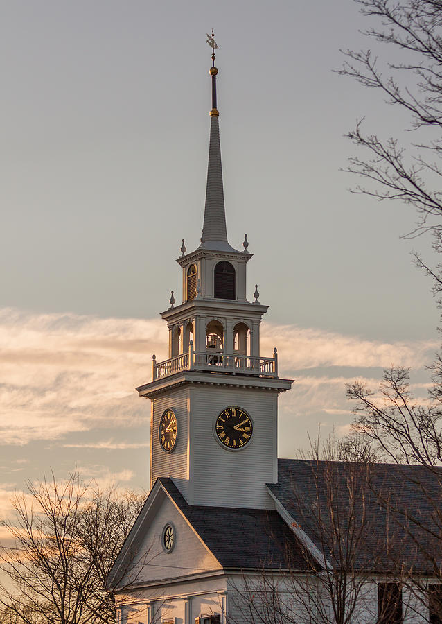 Church Steeple Photograph by Brian MacLean