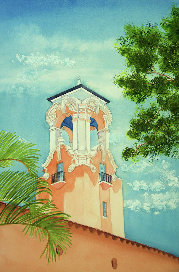 Church Steeple Painting