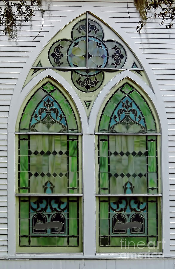 Church Window Photograph by D Hackett