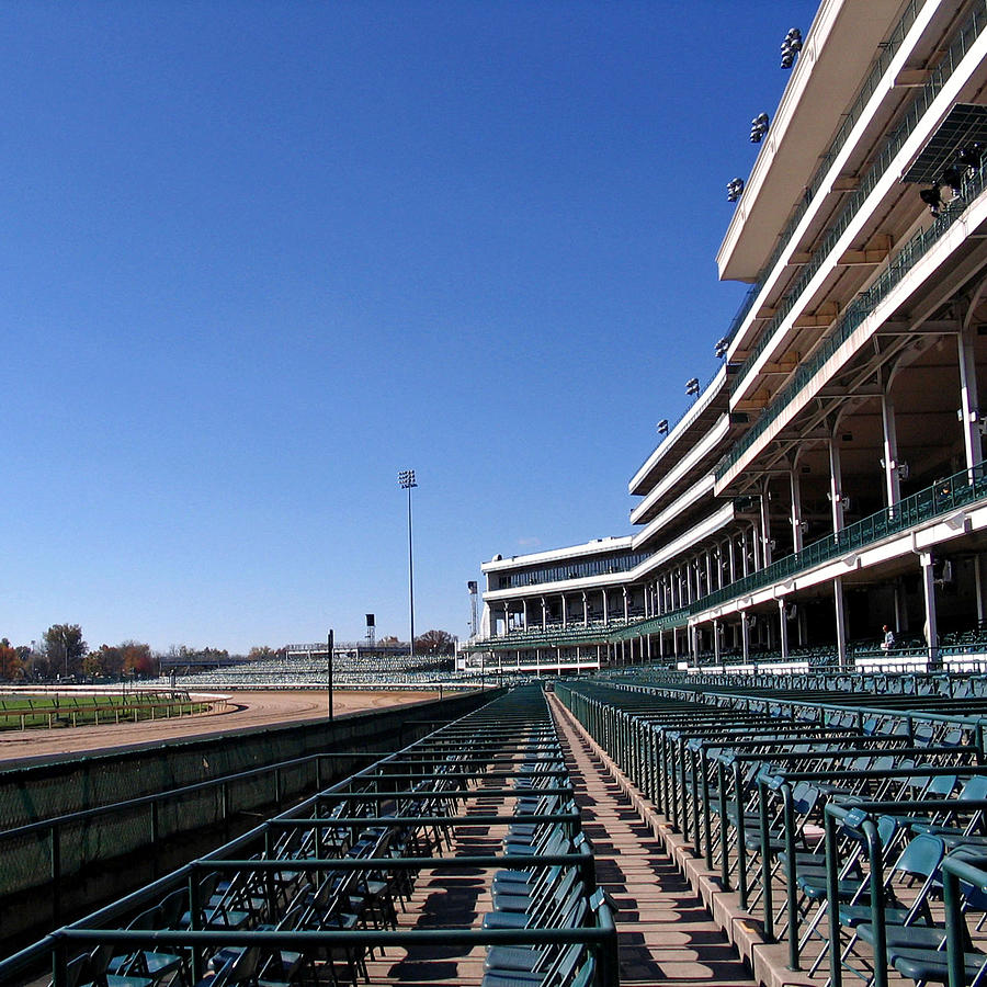 Churchill Downs - The Stands Photograph by Marian Bell - Pixels