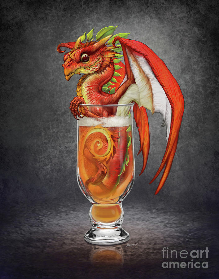 Cider Dragon Digital Art by Stanley Morrison