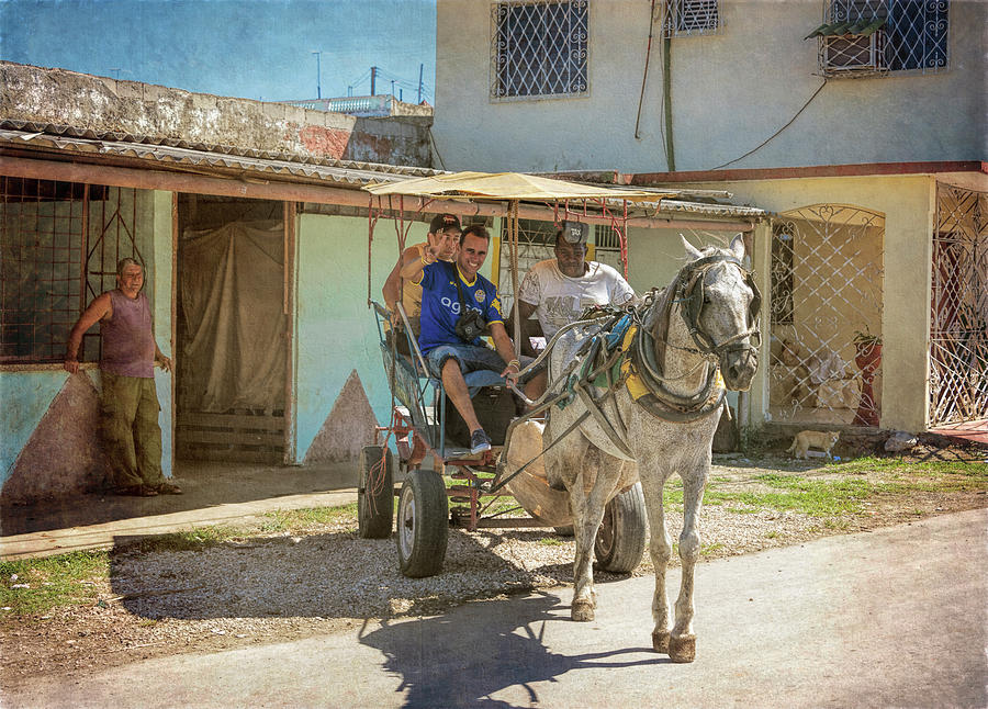 Cienfuegos Cuba Delivery Photograph by Joan Carroll