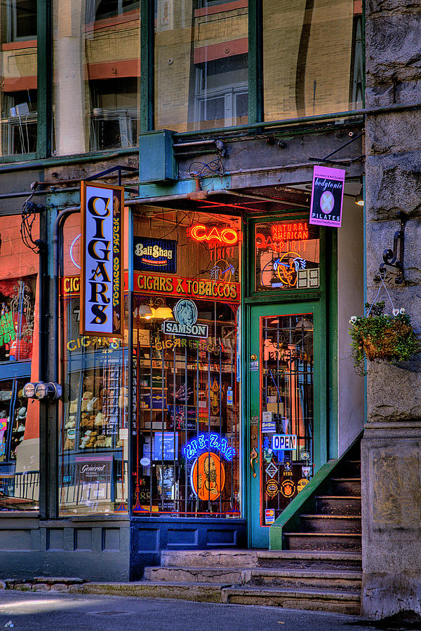 Cigar Store Photograph by David Patterson