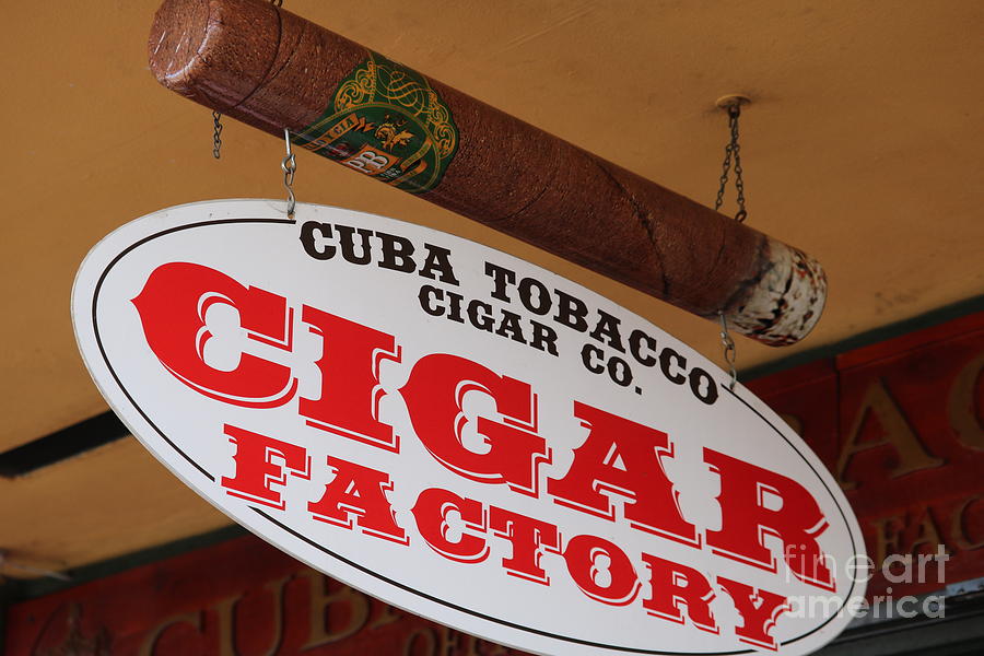 Cigar Store Sign Photograph by Carol Groenen